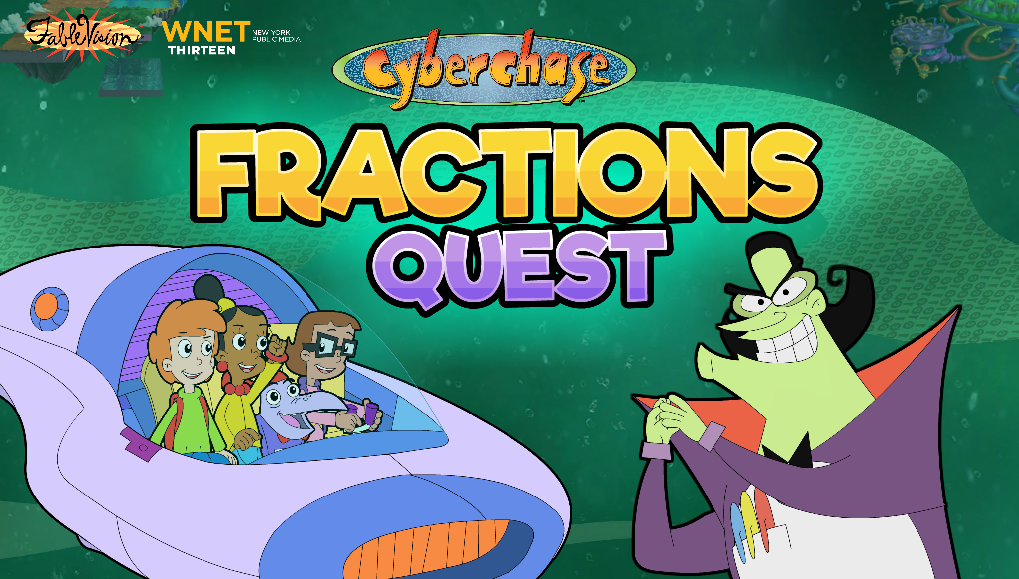 Cyberchase Fractions Quest